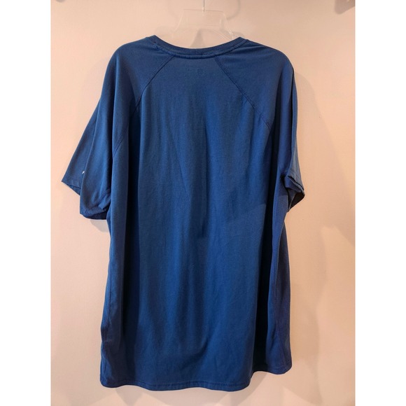 Carhartt Force Shirt Mens XL Blue Relaxed‎ Fit Pocket Tee Workwear Performance - Picture 5 of 8